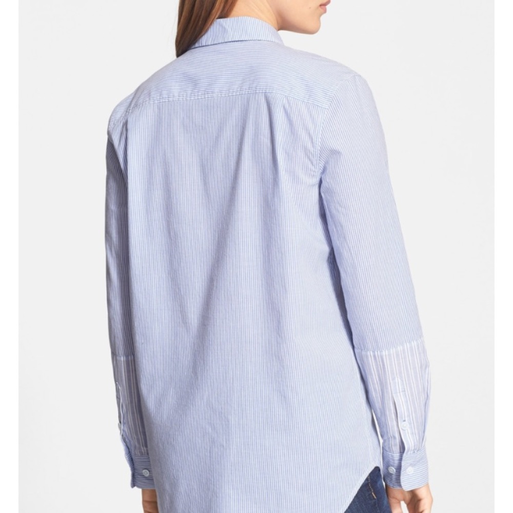 Equipment ‘Reese’ Contrast Stripe Shirt - Picture 6 of 8